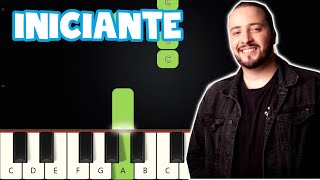 Ousado Amor  Isaias Saad  Piano e Teclado Iniciante  Nível Fácil [upl. by Geier]