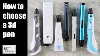 How to choose a 3d pen [upl. by Nwahsel374]