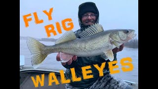 CATCH MORE WALLEYES  How to Fish Flies for Walleyes [upl. by Melia45]