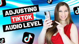 How To Adjust Volume Of Music On TikTok [upl. by Eire]