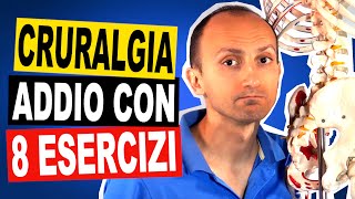 8 Esercizi di Fisioterapia per la Cruralgia da Casa [upl. by Ecaidnac]