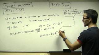 Transformacion ISOBARICA 02 termodinamica TECNOLOGIA [upl. by Eelarol]