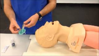 Laryngeal Mask Airway Insertion [upl. by Atilemrac]