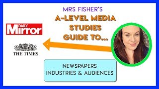 A Level  Newspapers Times  Mirror  Industry amp Audiences [upl. by Yrrem352]