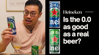 Is the Heineken 00 as good as the Heineken original  Honest Review [upl. by Einaffit295]