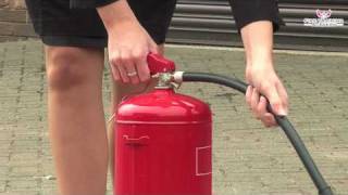 Fire Safety Training  How to Use a WATER Fire Extinguisher [upl. by Chuu374]