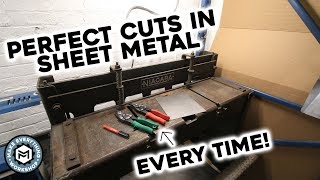 Perfect Sheet Metal Cuts Every Time [upl. by Valle]