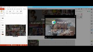 ManyCam 6  Screencast your Desktop [upl. by Akyeluz679]