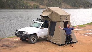 How to set up a Kings Roof Top Tent 6 Steps [upl. by Budd311]