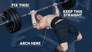 How To Get A Huge Bench Press with Perfect Technique [upl. by Xineohp]