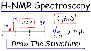 Proton NMR Spectroscopy  How To Draw The Structure Given The Spectrum [upl. by Luo532]