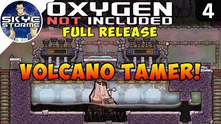 The EASIEST Volcano Tamer EVER Steam Turbine Cooling Setup  Oxygen Not Included FULL RELEASE Ep 4 [upl. by Marigolde]