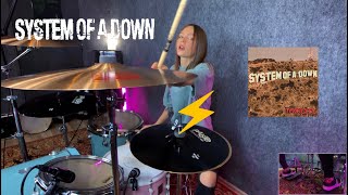 Toxicity  System Of A Down  Drum Cover by Kristina Rybalchenko [upl. by Tiffy]