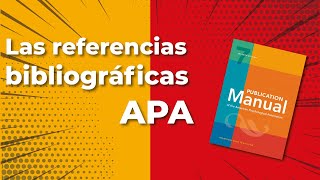 Las referencias bibliográficas APA [upl. by Herodias]