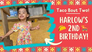 Harlow’s 2nd Birthday Fiesta 🪅 🌮 [upl. by Vladimar]