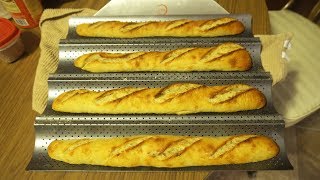 Nonstick French Bread Baguette Pan Review [upl. by Alidia]