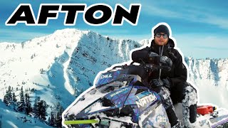 Snowmobile AFTON Wyoming [upl. by Analla]