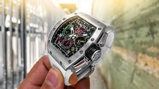 Richard Mille RM 1102 GMT Luxury Watch Review [upl. by Noscire]