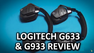 Logitech G633 amp G933 Artemis Spectrum Gaming Headset Review [upl. by Cob441]