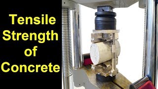 Tensile Strength of Concrete [upl. by Ciredec]