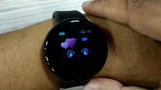 Review e funções do Smartwatch D18 [upl. by Honorine353]