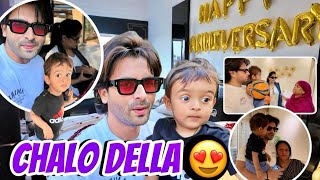 Della With Ruhaan  What A Day ❤️ Proof ke saath 😜😂 Shoaib Ibrahim  vlog [upl. by Lenahtan]