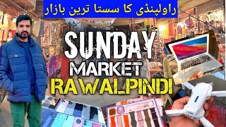 Sunday Market Rawalpindi  Chor Bazar Rawalpindi  Hidden Gems [upl. by Siderf]