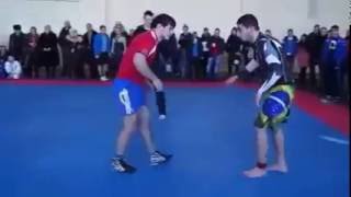 Wrestler vs Brazilian Jiu Jitsu practitioner [upl. by Esila217]