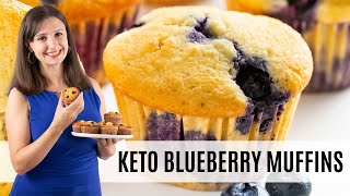 THE BEST KETO MUFFINS Quick Easy And Moist [upl. by Anaeli309]