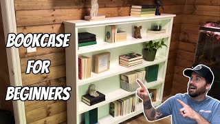 DIY Bookcase for Beginners [upl. by Arais]