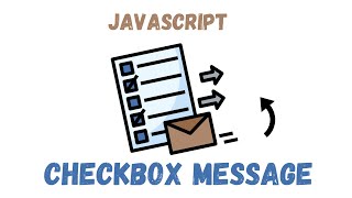 How TO  Display Text when Checkbox is Checked  JavaScript Coding Challenges  JavaScript Tutorials [upl. by Marcellus]