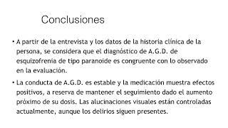 Conclusiones del informe [upl. by Yxel]