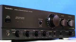 Technics SUVX500 Amplifier Demo [upl. by Zerla]