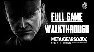 MGS 4  Full Game Walkthrough  No Alerts  No Commentary [upl. by Luci]