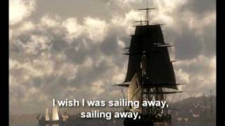 Sailing away  Chris De Burgh Lyrics [upl. by Munroe]