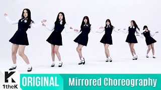 Mirrored GFRIEND여자친구  Rough Choreography시간을 달려서 거울모드 안무영상1theK Dance Cover Contest [upl. by Venus]