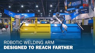 Robotic Welding Arm Designed To Reach Farther [upl. by Fruin]