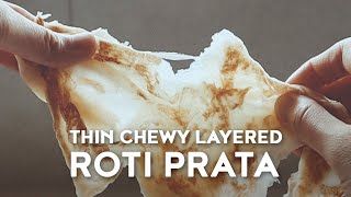 How to Make Roti Prata at Home  Recipe [upl. by Quarta197]