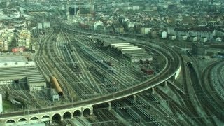 Trains Time Lapse  Zurich Main Station [upl. by Mountford]