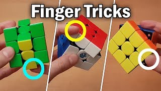 Rubiks Cube Finger Tricks Tutorial Beginner to Advanced [upl. by Animas363]