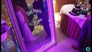 Mirror Me Booth at Events Wedding [upl. by Kcirneh]