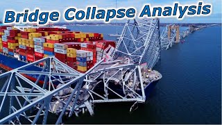 Baltimore Bridge Collapse Analysis 100 AVOIDABLE [upl. by Ravel]