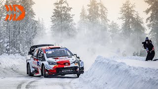 Best of Arctic Rally Finland 2021  Maximum Attack On The Limit Action [upl. by Mehitable959]