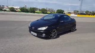 Peugeot 206 cc Tanıtımı Türkiye [upl. by Narak]