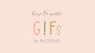 How to make animated GIFs in Photoshop [upl. by Arec]