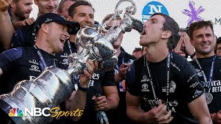 Americas Cup 2021 Day 7  EXTENDED HIGHLIGHTS  NBC Sports [upl. by Kcinemod]