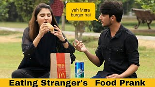 Eating Strangers Food Prank Part 2 By Nimra Alicrazycomedy9838 [upl. by Adekahs]