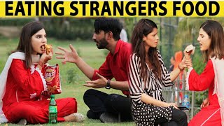 Eating Strangers Food Prank By Nimra Alicrazycomedy9838 [upl. by Mather394]