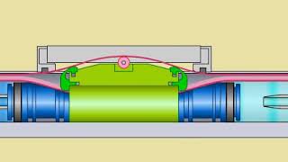 mechanically joint rodless cylinder basic type [upl. by Nomar]