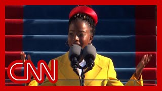 Amanda Gorman recites stunning poem at Biden inauguration [upl. by Ellenwad]